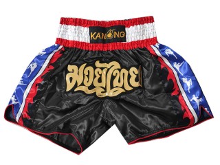 Spodenki do kickboxingu Kanong : KNS-149-Czarny