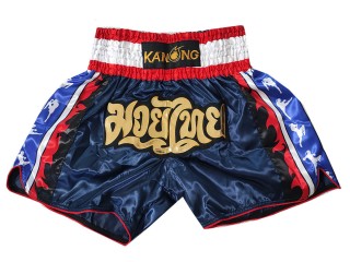 Spodenki do kickboxingu Kanong : KNS-149-Granatowy