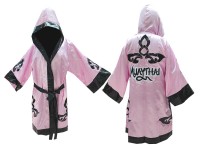 Kanong Szlafrok Bokserski Personalizowany : KNFIR-143-Różowy