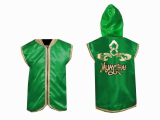Personalizowana kurtka bokserska : Zielony Tajski design