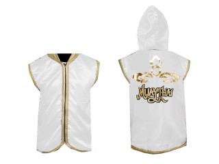 Personalizowana kurtka bokserska : Biały Tajski design