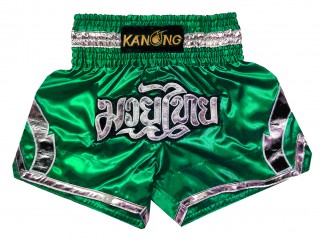 Spodenki do kickboxingu Kanong : KNS-144-Zielony