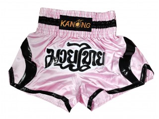 Spodenki do kickboxingu Kanong : KNS-144-Różowy