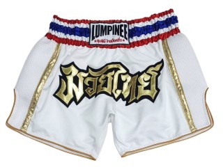Spodenki do kickboxingu Lumpinee : LUMRTO-006-Biały