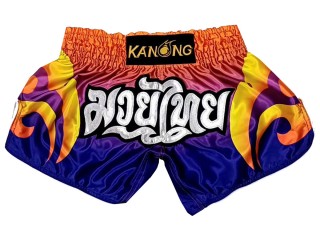 Kanong retro spodenki do kickboxingu : KNSRTO-507