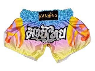 Kanong retro spodenki do kickboxingu : KNSRTO-508