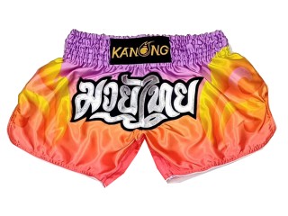 Kanong retro spodenki do kickboxingu : KNSRTO-509