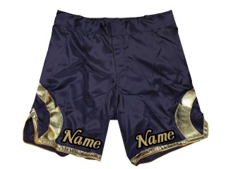 Spodenki MMA na wymiar z imieniem : Granatowy