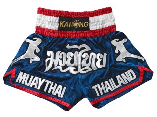 Szorty do kickboxingu Kanong : KNS-133-Granatowy
