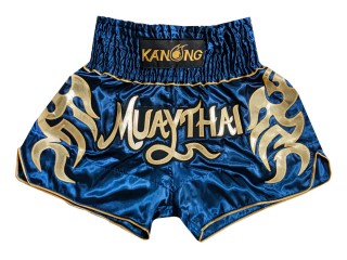 Szorty do kickboxingu Kanong : KNS-134-Granatowy