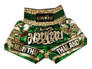 Szorty do kickboxingu Kanong : KNS-136-Zielony