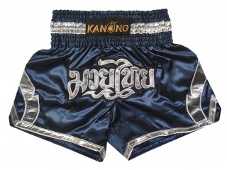 Spodenki do kickboxingu Kanong : KNS-144-Granatowy
