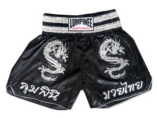 Spodenki bokserskie Lumpinee : LUM-038-Czarny