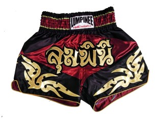 Spodenki treningowe Lumpinee do kickboxingu : LUM-049-Czerwony