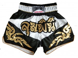 Spodenki treningowe Lumpinee Kickboxing : LUM-049-Biały