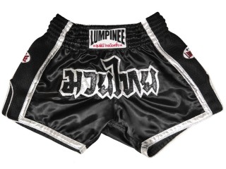 Lumpinee Retro Kickboxing Szorty : LUMRTO-005-Czarny