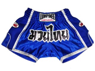 Lumpinee Retro Kickboxing Szorty : LUMRTO-005-Niebieski