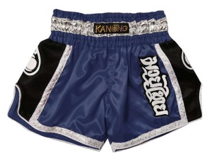 Damskie spodenki bokserskie retro Kanong do treningu : KNSRTO-208-Granatowy