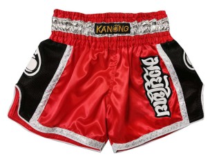 Damskie spodenki bokserskie retro Kanong do treningu : KNSRTO-208-Czerwony