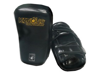 Kanong Zakrzywione ochraniacze do kopnięć do treningu boksu kickboxingu : Czarny