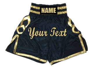 Personalizowane spodenki bokserskie : KNBSH-025-Granatowy