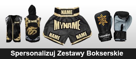spersonalizuj zestawy bokserskie