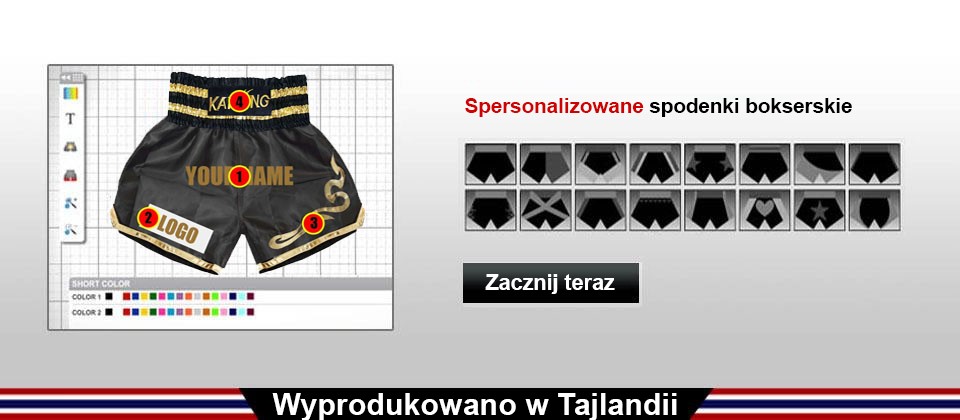 Spersonalizowane spodenki bokserskie